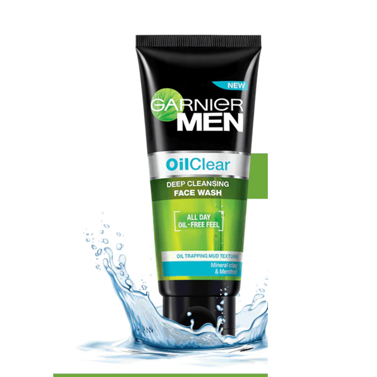 Garnier Men Turbo Bright 2-in-1 Brightening Facewash and Shaving Foam - 50ml