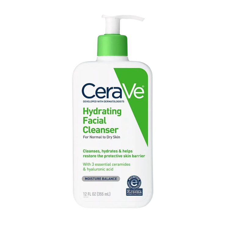 CeraVe Hydrating Facial Cleanser – 355ml