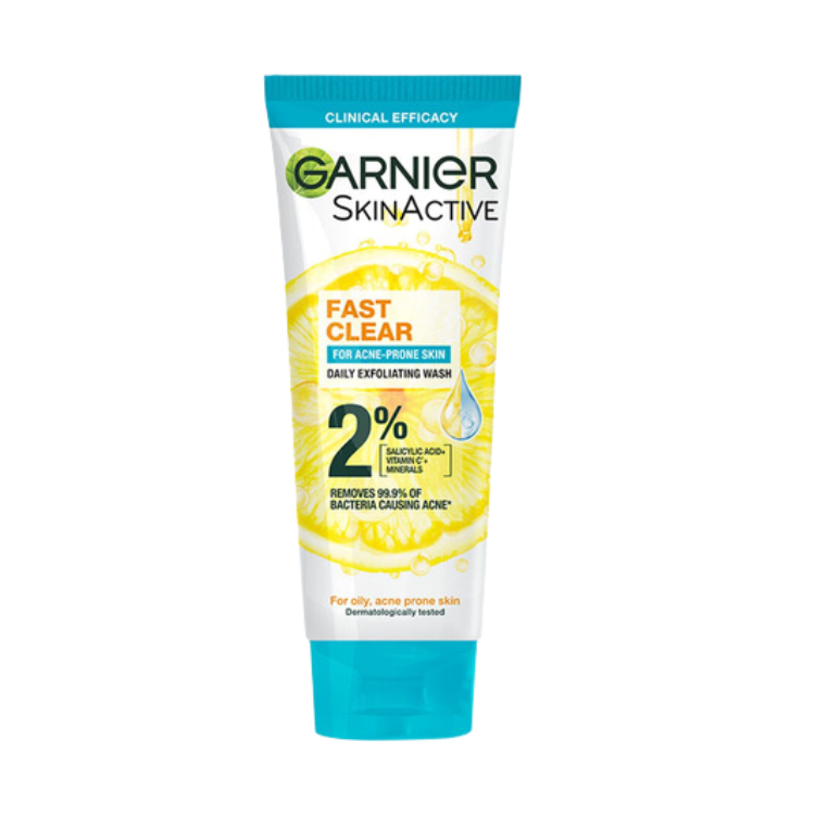 Garnier Skin Active Bright Complete Facewash - 100ml