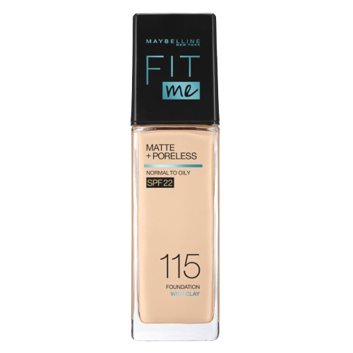 Maybelline Fit Me Poreless Liquid Foundation – Shade 115