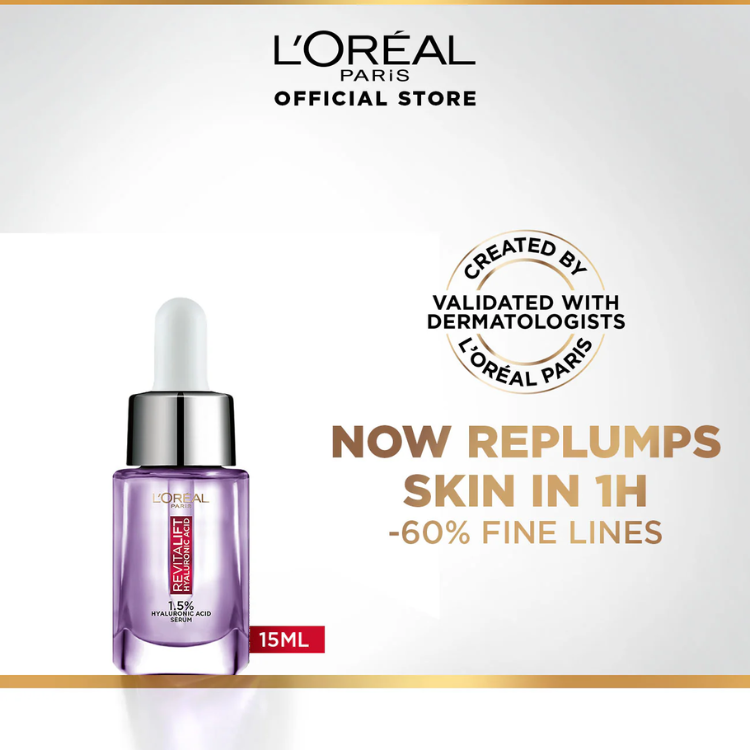 LOreal Paris Revitalift 1.5% Hyaluronic Acid Face Serum 15 ML