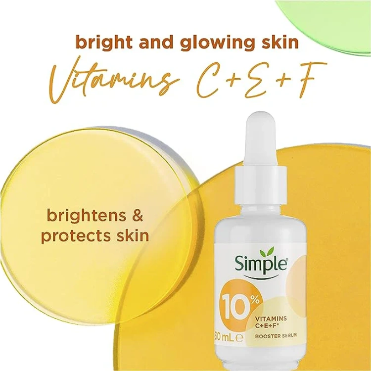 Simple Booster Serum 10% Vitamins C + E + F