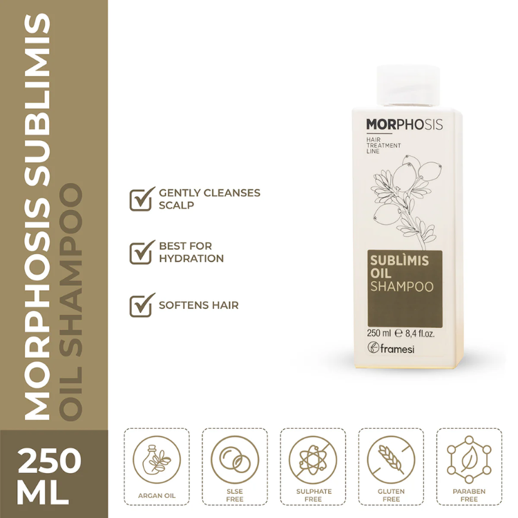 Framesi - Morphosis Sublimis Oil Shampoo - 250ml