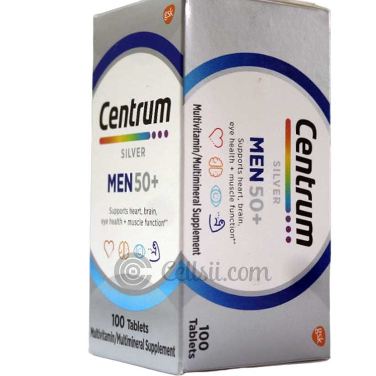 Buy Centrum Silver Men 50 Plus Age 100 Tabs