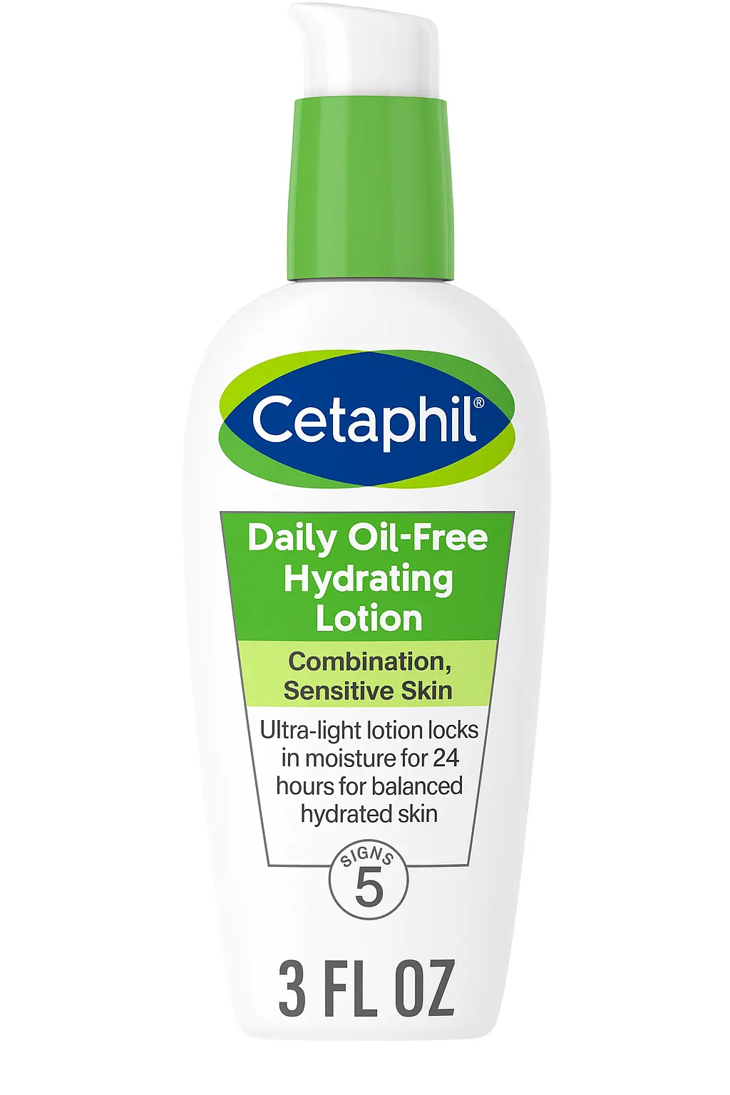 Cetaphil DAILY OIL-FREE HYDRATING LOTION 88ml for combination sensitive skin