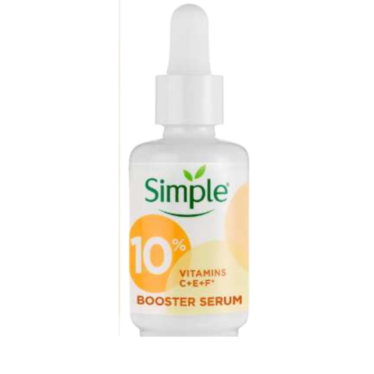 Simple Booster Serum 10% Vitamins C + E + F