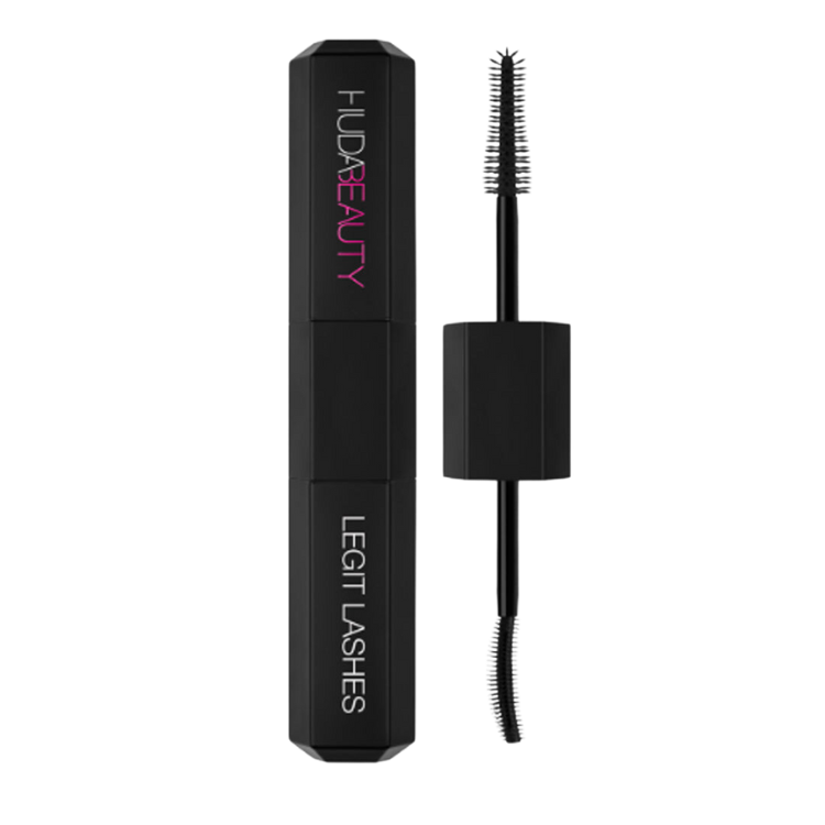 Huda Beauty LEGIT LASHES Double-Ended Volumizing and Lengthening Mascara