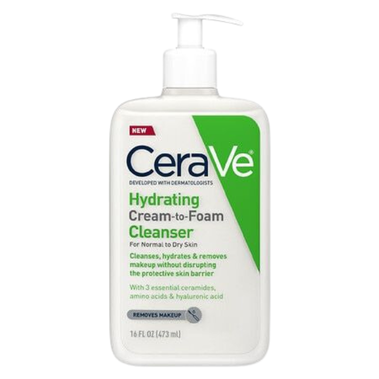 CeraVe Hydrating Cream To Foam Cleanser – 237ml