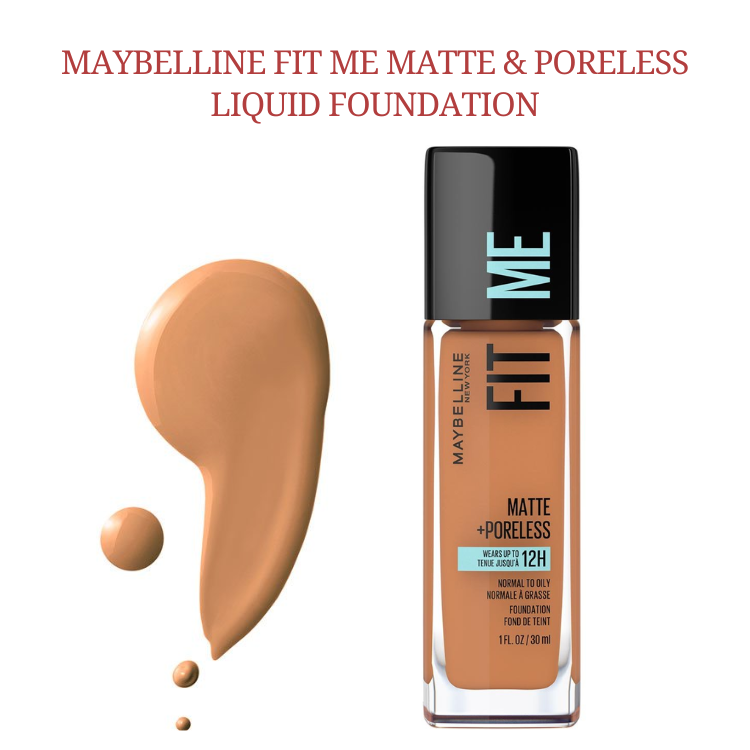 Maybelline Fit Me Matte & Poreless Liquid Foundation