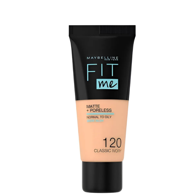 Maybelline NY Fit Me Matte + Poreless Face Foundation - 18ml - 120