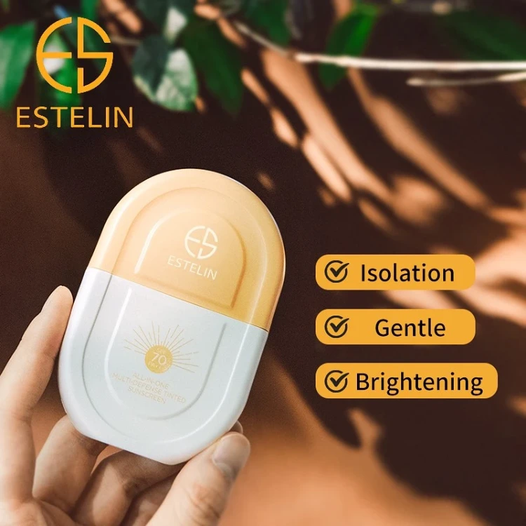 Estelin - All In One Multi Defense Tinted Sunscreen Spf 100 Pa+++ - 100G