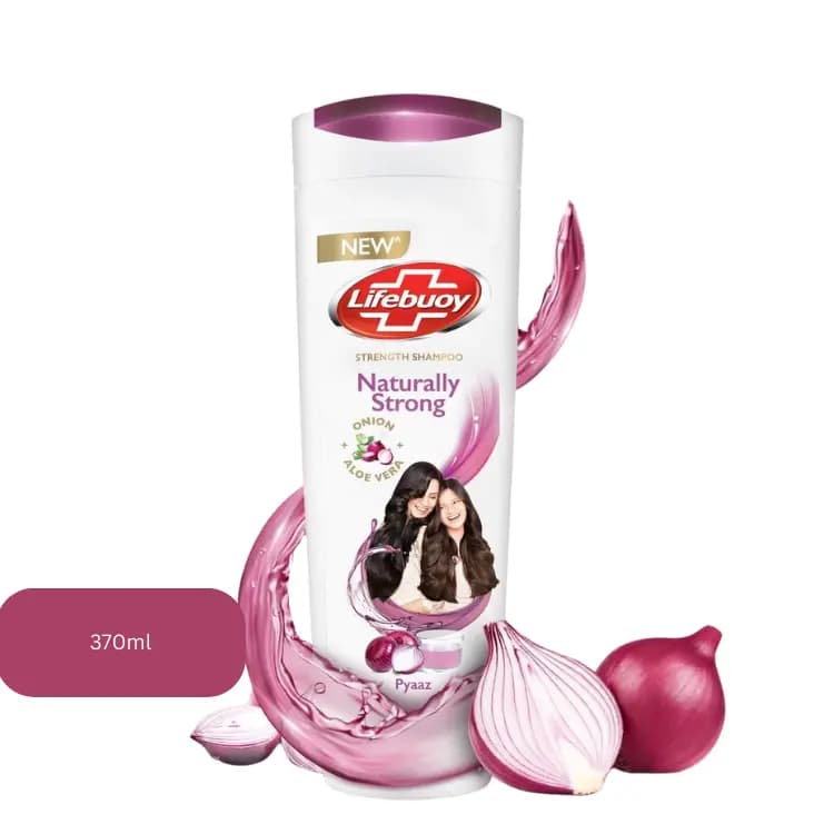 Lifebuoy Naturally Strong Onion & Aloe Vera Shampoo 370ml
