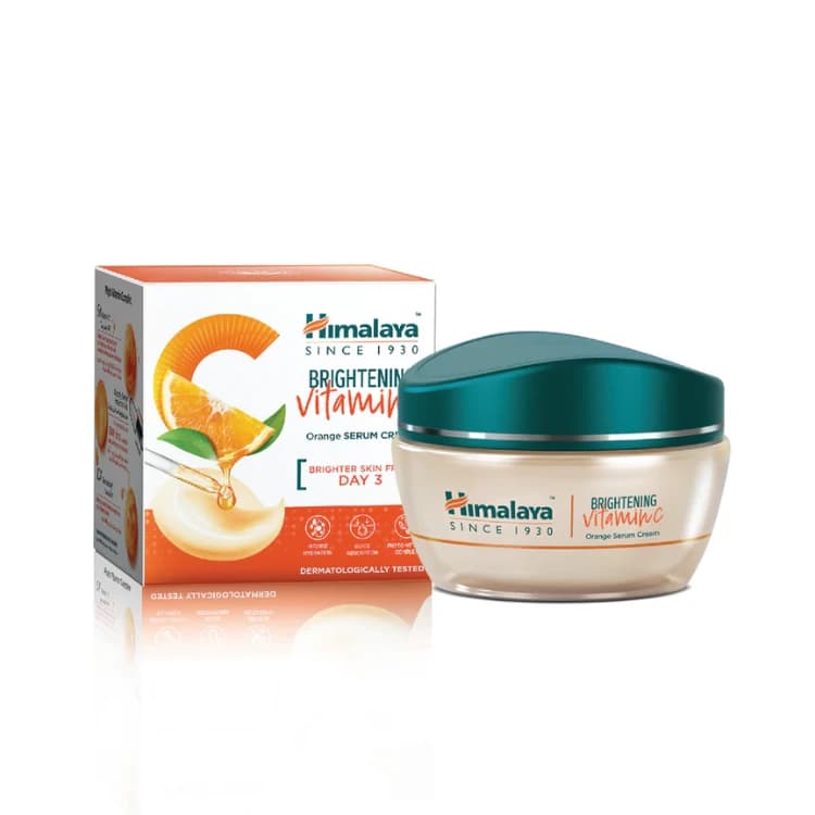 Himalaya Brightening Vitamin C Orange Serum Cream, 50g