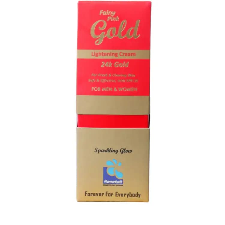 Fair & Pink Gold Cream ( Improves blood circulation, and stops early aging, wrinkles and tanning )