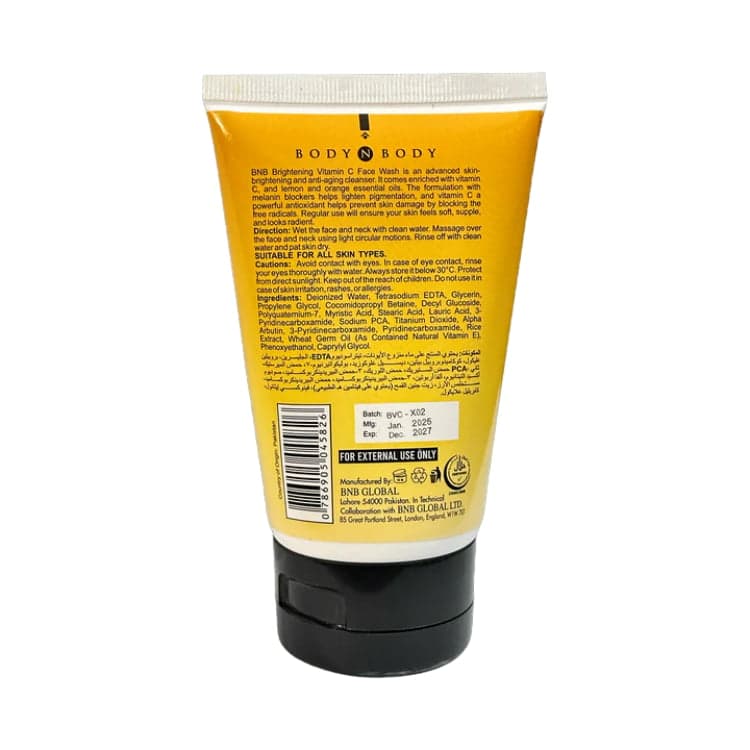 BNB Vitamin C Face Wash 150ml