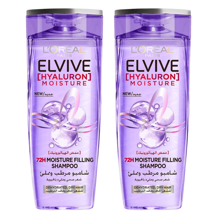 L\'Oreal Paris Elvive Hyaluron Moisture 72H Moisture Filling Shampoo, 175ml