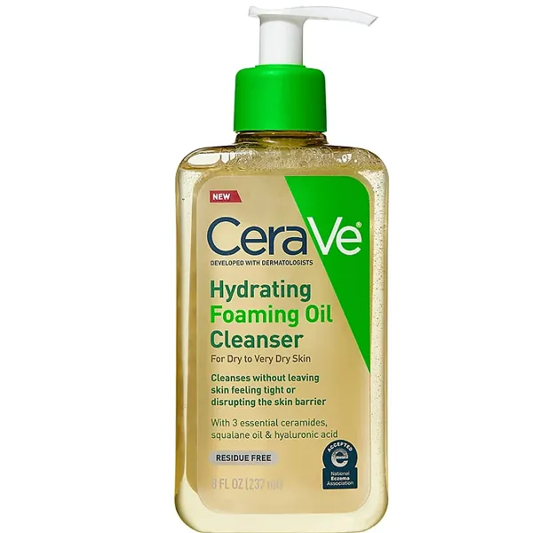 CeraVe Foaming Facial Cleanser – oil cleanser 237ml