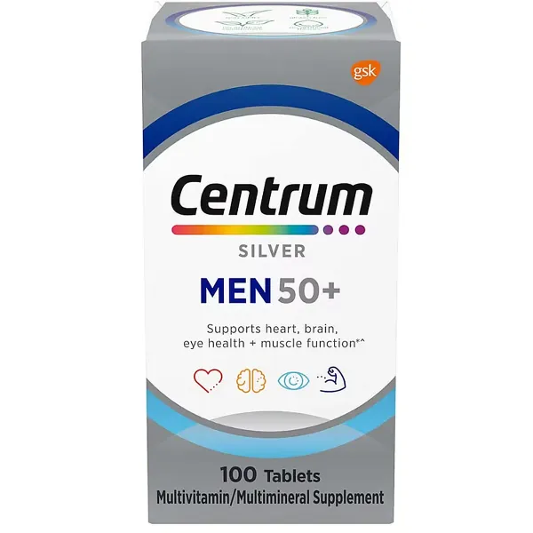 Buy Centrum Silver Men 50 Plus Age 100 Tabs
