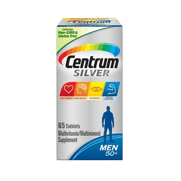 Centrum Silver Multivitamin 65 Tablets for Men 50+ price in Pakistan