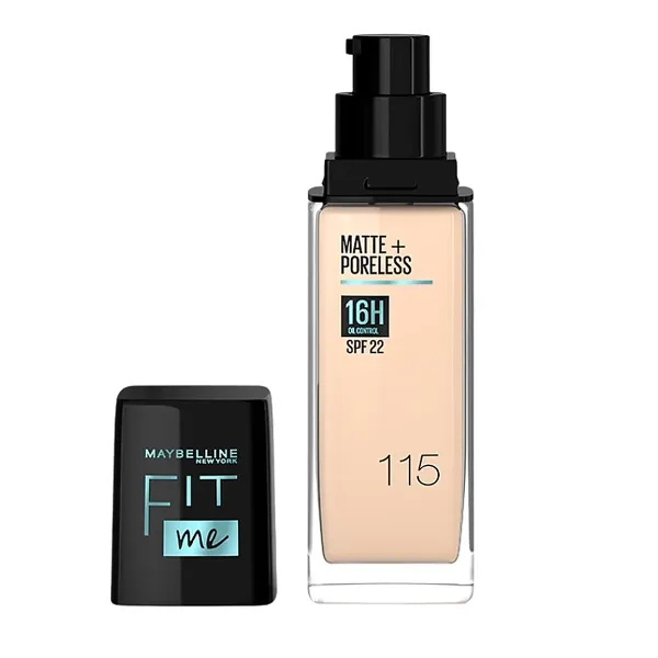 Maybelline Fit Me Poreless Liquid Foundation – Shade 115