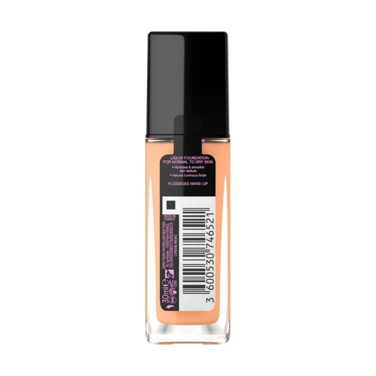 Maybelline NY New Fit Me Dewy + Smooth Liquid Foundation SPF 30 - 120 Classic Ivory