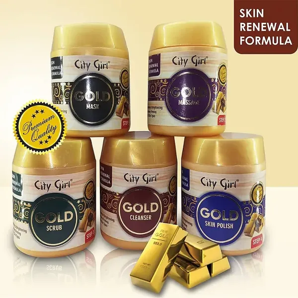 City Girl - 24K Gold Facial Kit 5 Steps price in Pakistan