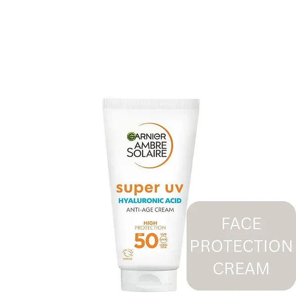 Garnier Ambre Solaire Anti-Age Super UV Face Protection Cream SPF50+