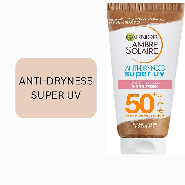 Garnier Ambre Solaire Anti-Dryness Super UV Protection Cream SPF50+