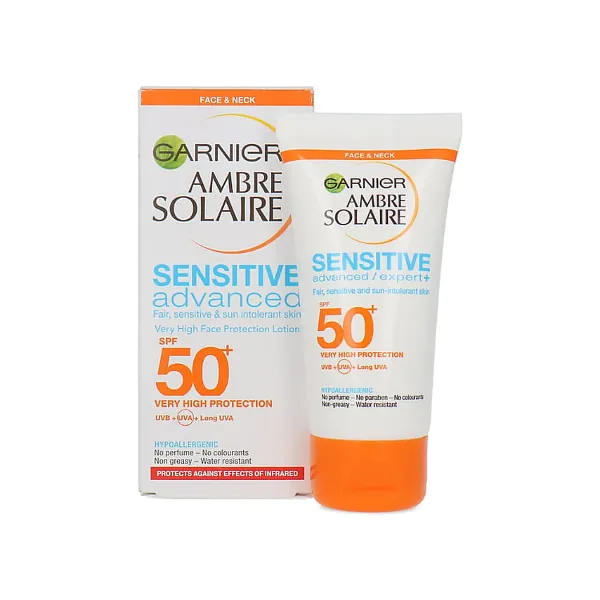 Garnier Ambre Solaire Sensitive Advanced Eco Lightweight Protection Lotion SPF50+