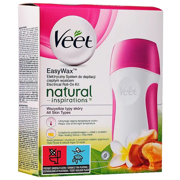 Veet Easy-Gelwax Roll-On Kit (with heater)