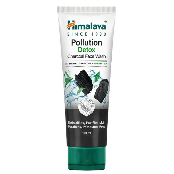 Himalaya Pollution Detox Charcoal Face Wash 100 ML