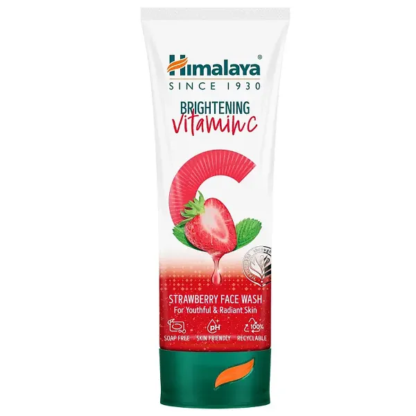 Himalaya Brightening Vitamin C Strawberry Face Wash 100ml