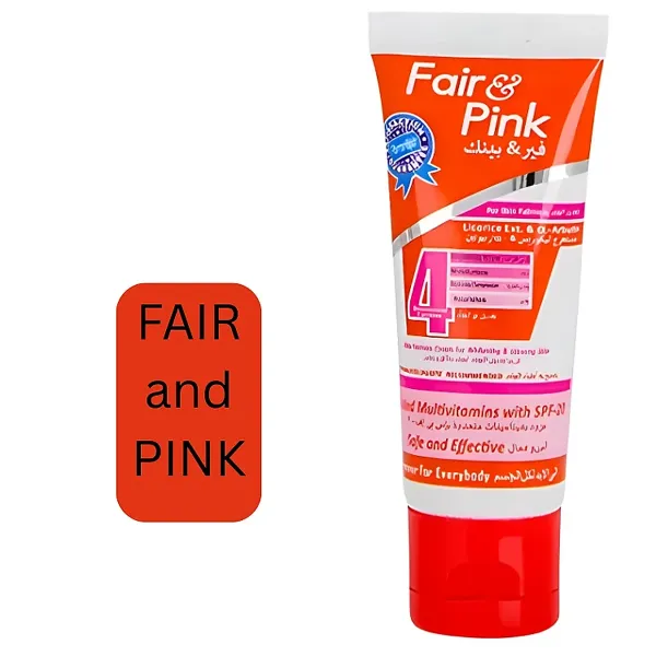 Fair & Pink (Makes skin fairer, glow, radiant and smooth)