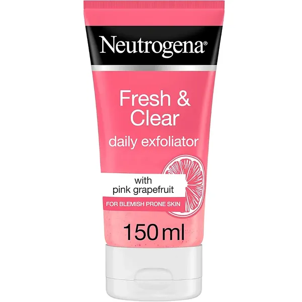 Neutrogena Fresh & Clear Facial Scrub (Pink Grapefruit, 150 ml)