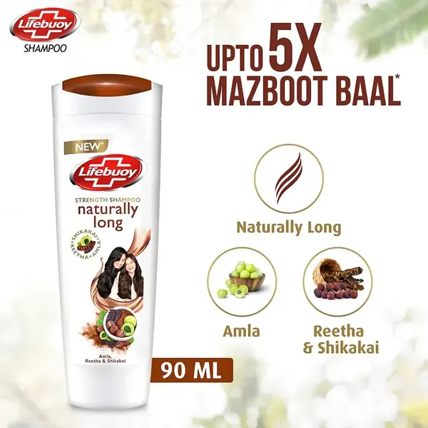 Lifebuoy Naturally Long Shampoo 90ml