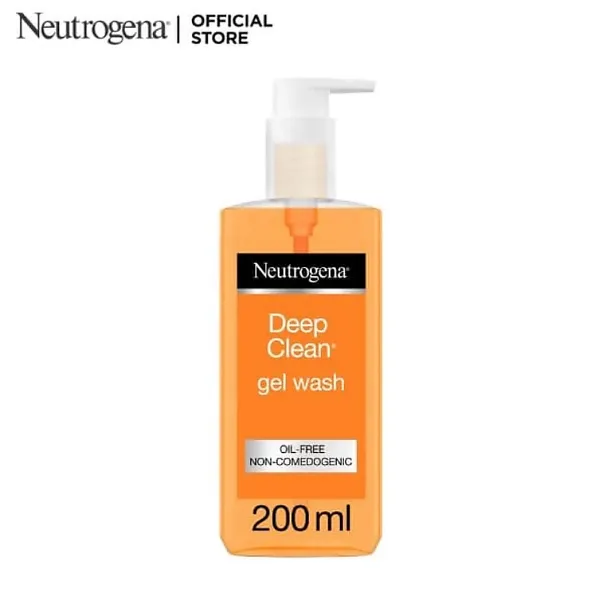 Neutrogena Facial Wash Deep Clean Gel (200 ml)