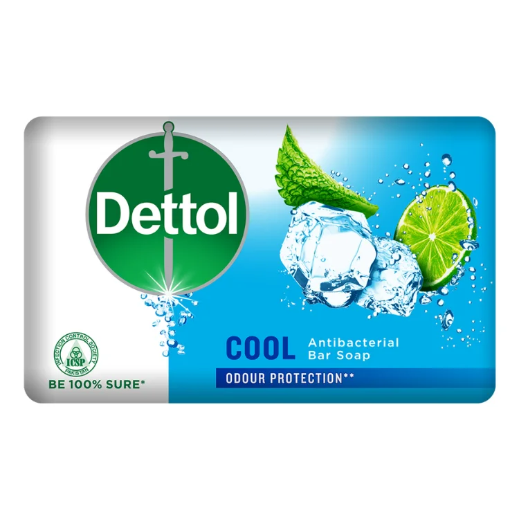 Dettol Antibacterial Soap Bar Effective Germ Protection Cool 85gm