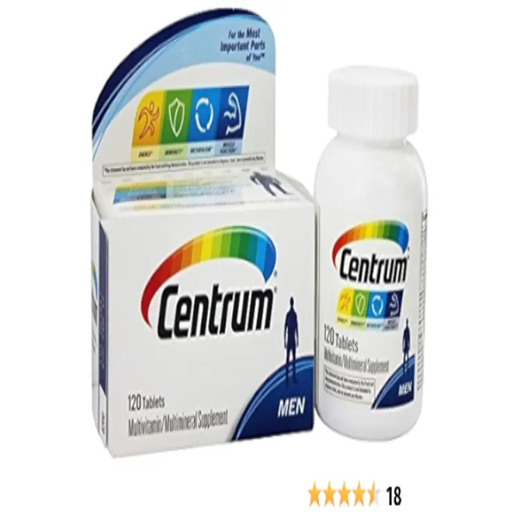 Centrum For Men Multivitamin 120 Tablets