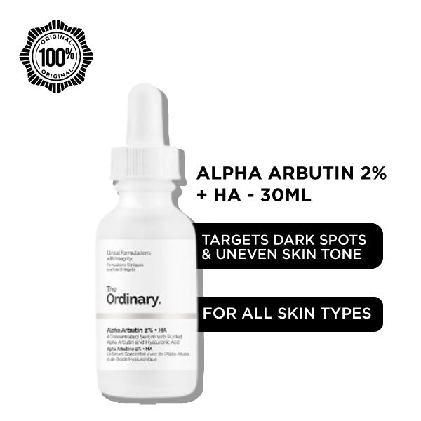 The Ordinary Alpha Arbutin 2% + HA – 30ml