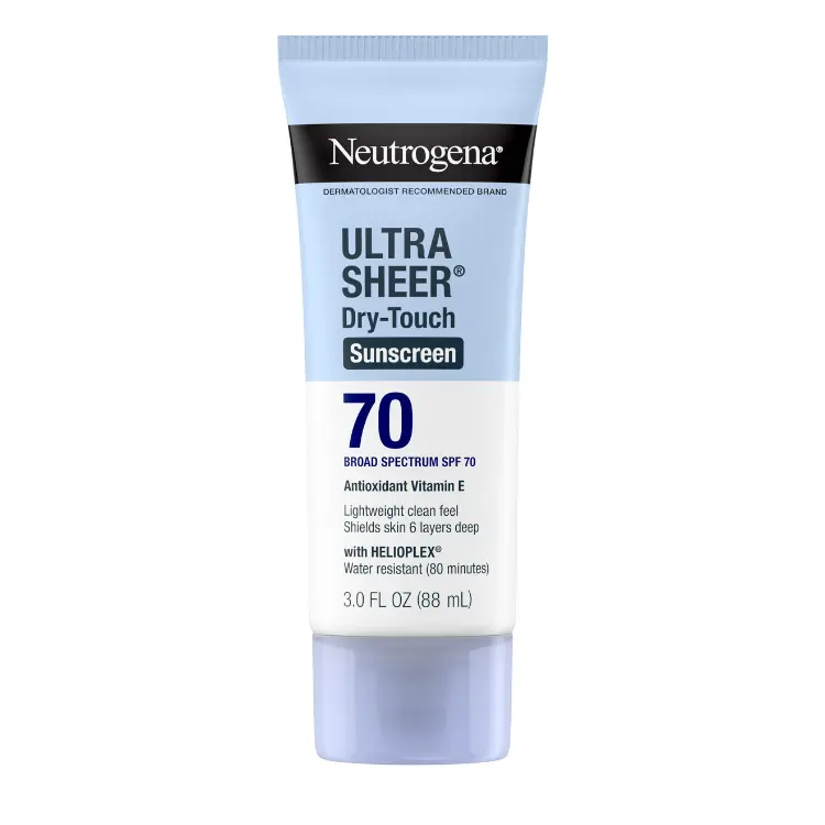 Neutrogena Sheer Zinc Dry-Touch Sunscreen SPF 70