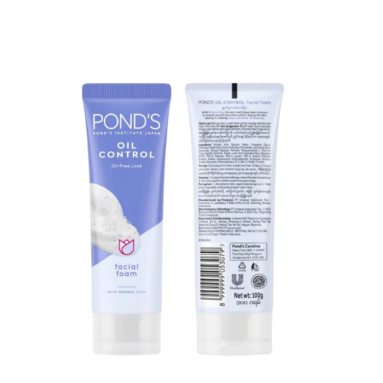 Ponds Oil Control Facial Foam 100g