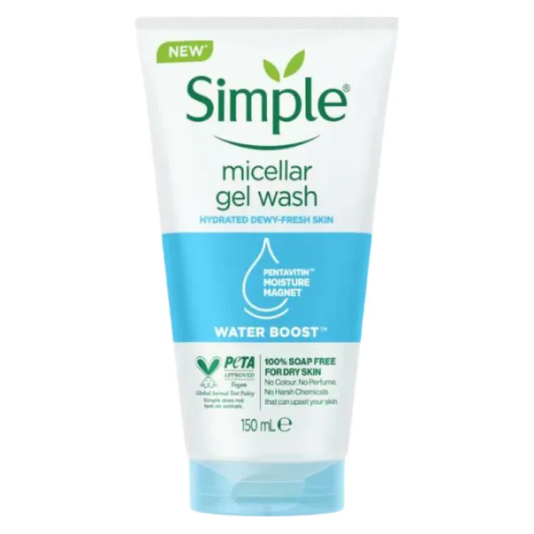 Simple Micellar Gel Facial Wash 150ml