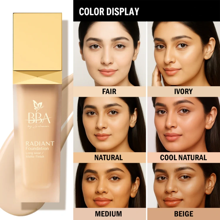 Beauty by Amna Radiant Foundation