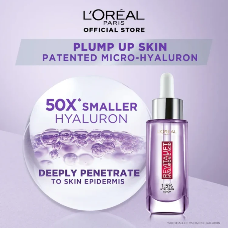 LOreal Paris Revitalift 1.5% Hyaluronic Acid Face Serum 15 ML