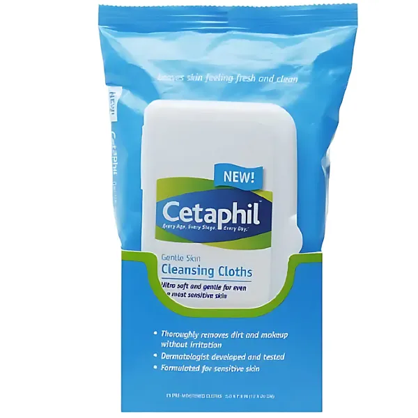 Cetaphil Gentle Skin Cleansing Cloths (10)
