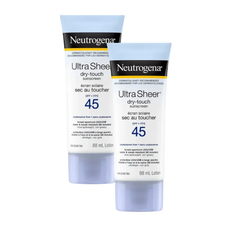 Neutrogena Sheer Zinc Sunscreen Broad Spectrum SPF 45