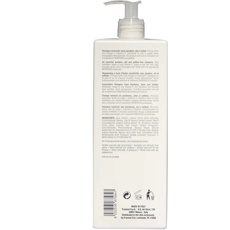 Framesi - Morphosis Sublimis Oil Shampoo - 1000ml