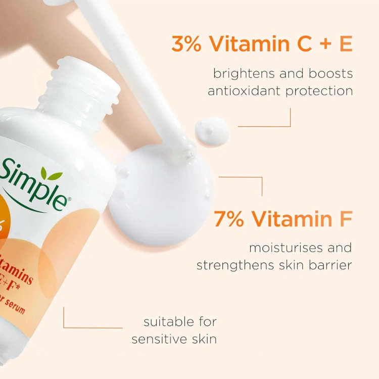 Simple Booster Serum 10% Vitamins C + E + F