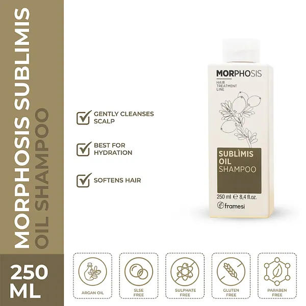 Framesi - Morphosis Sublimis Oil Shampoo - 250ml