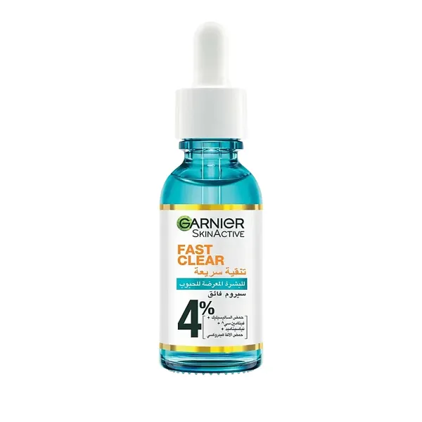 Garnier Fast Clear Serum For Acne Prone Skin - 30ml